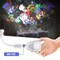 LED Snowflake Christmas Projector Lights Laser Moving Landscape Xmas Decor Lamp
